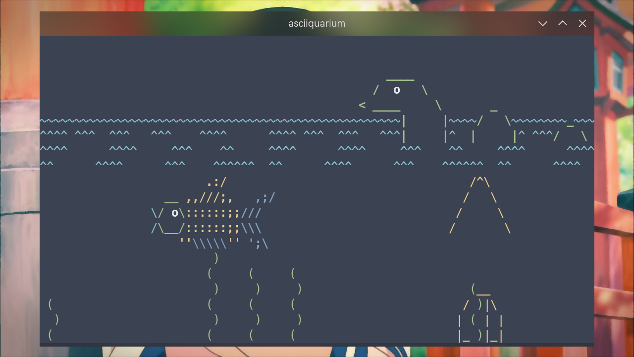 asciiquarium