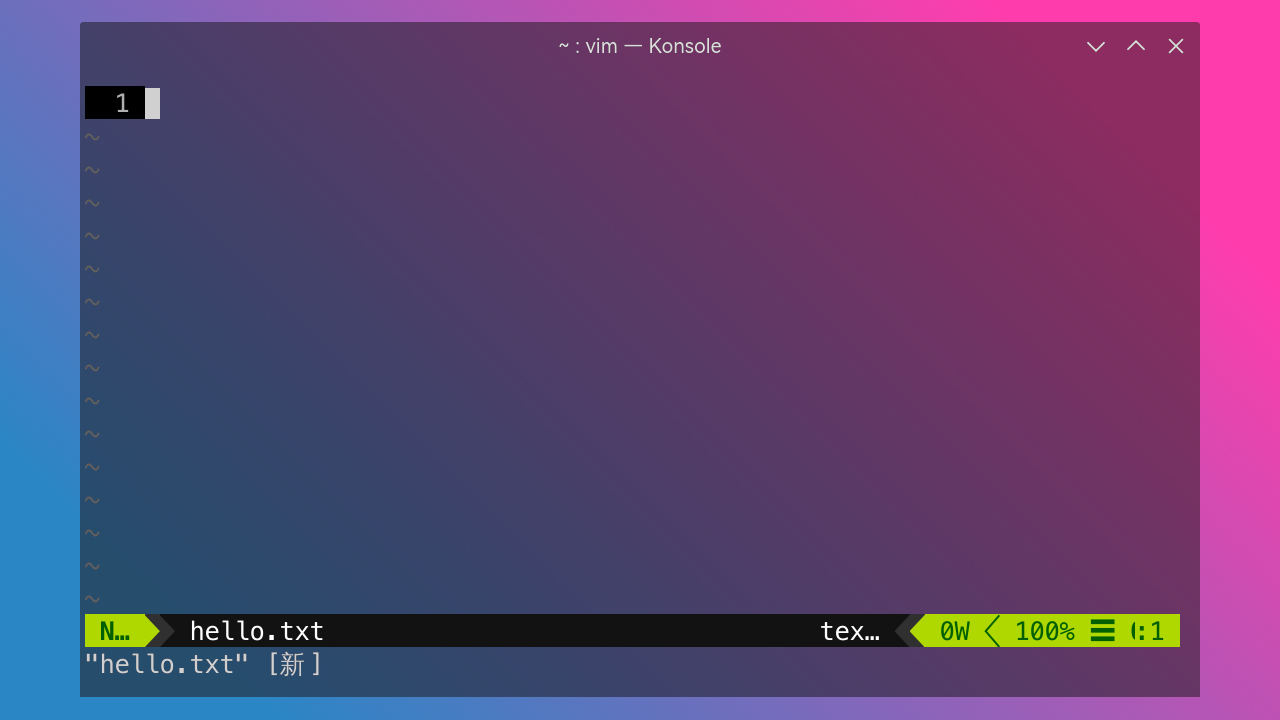 vim